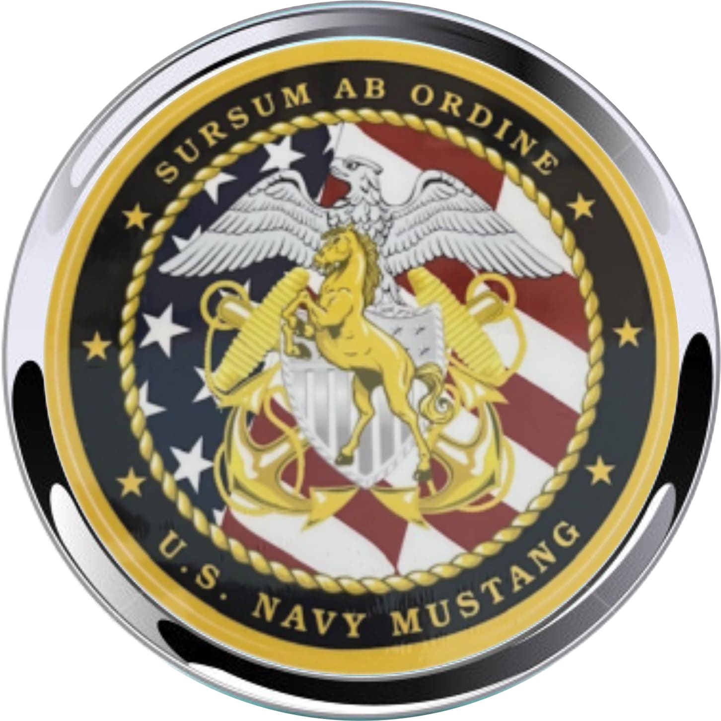Navy Mustang Emblem